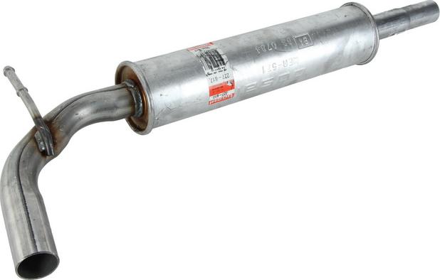 Bosal 227-617 - Toba esapamet intermediara aaoparts.ro