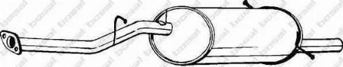 Bosal 278-745 - Toba esapament finala aaoparts.ro