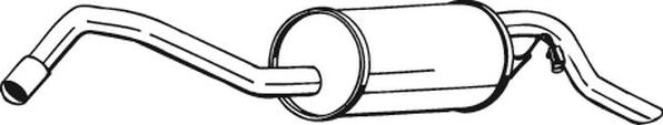 Bosal 279-559 - Toba esapament finala aaoparts.ro