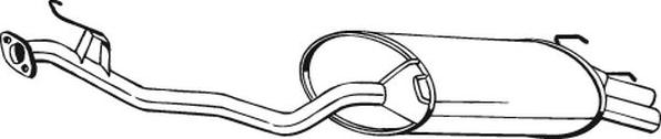 Bosal 279-513 - Toba esapament finala aaoparts.ro