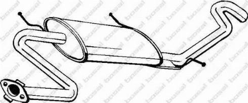 Bosal 278-339 - Toba esapament finala aaoparts.ro