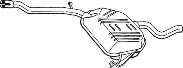 Bosal 278-387 - Toba esapamet intermediara aaoparts.ro
