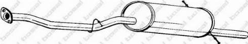 Bosal 278-743 - Toba esapament finala aaoparts.ro