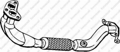 Bosal 753-833 - Racord evacuare aaoparts.ro