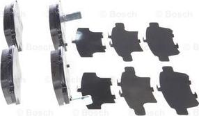 BOSCH 0 986 494 964 - Set placute frana,frana disc aaoparts.ro