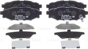 BOSCH 0 986 494 444 - Set placute frana,frana disc aaoparts.ro