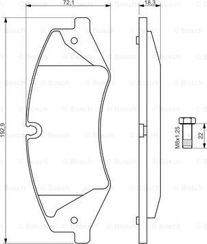 BOSCH 0 986 494 408 - Set placute frana,frana disc aaoparts.ro