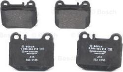 BOSCH 0 986 494 410 - Set placute frana,frana disc aaoparts.ro