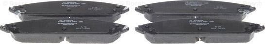 BOSCH 0 986 494 483 - Set placute frana,frana disc aaoparts.ro