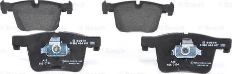 BOSCH 0 986 494 487 - Set placute frana,frana disc aaoparts.ro