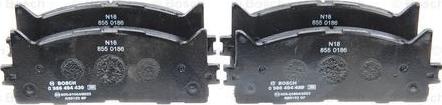 BOSCH 0 986 494 430 - Set placute frana,frana disc aaoparts.ro