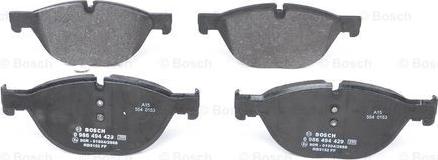 BOSCH 0 986 494 429 - Set placute frana,frana disc aaoparts.ro