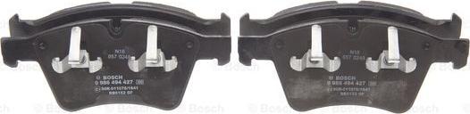 BOSCH 0 986 494 427 - Set placute frana,frana disc aaoparts.ro