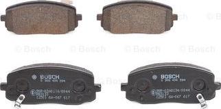 BOSCH 0 986 494 594 - Set placute frana,frana disc aaoparts.ro