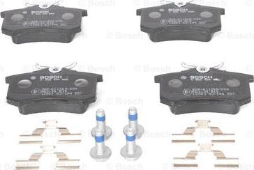 BOSCH 0 986 494 596 - Set placute frana,frana disc aaoparts.ro