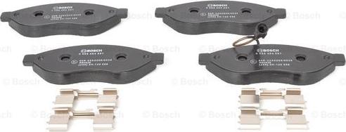 BOSCH 0 986 494 591 - Set placute frana,frana disc aaoparts.ro