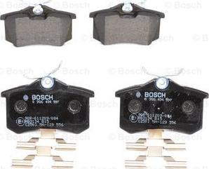 BOSCH 0 986 494 597 - Set placute frana,frana disc aaoparts.ro