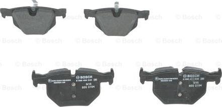 BOSCH 0 986 494 540 - Set placute frana,frana disc aaoparts.ro