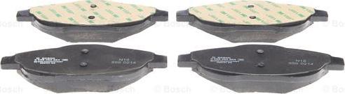 BOSCH 0 986 494 564 - Set placute frana,frana disc aaoparts.ro