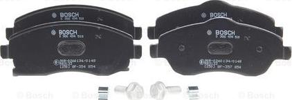 BOSCH 0 986 494 510 - Set placute frana,frana disc aaoparts.ro