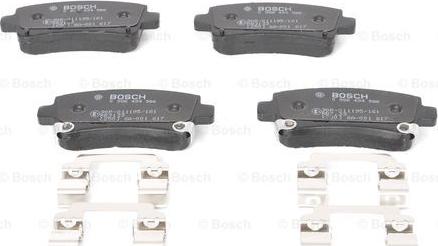 BOSCH 0 986 494 586 - Set placute frana,frana disc aaoparts.ro