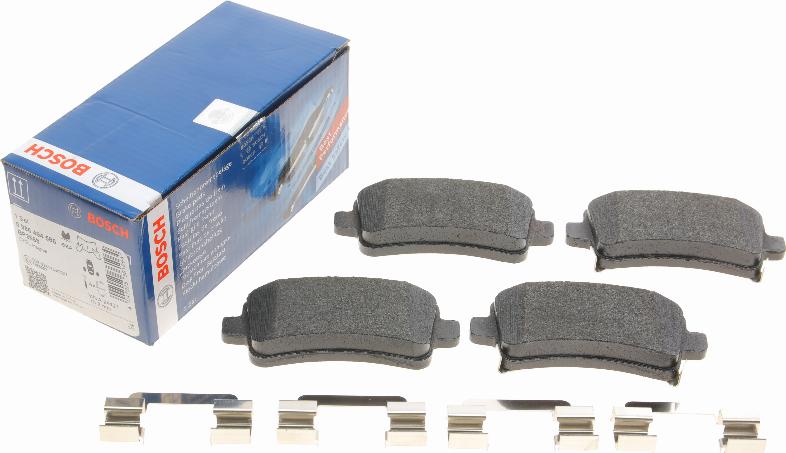 BOSCH 0 986 494 586 - Set placute frana,frana disc aaoparts.ro