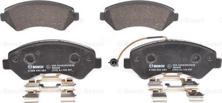 BOSCH 0 986 494 580 - Set placute frana,frana disc aaoparts.ro