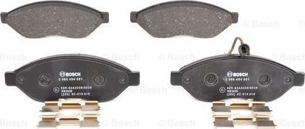 BOSCH 0 986 494 581 - Set placute frana,frana disc aaoparts.ro