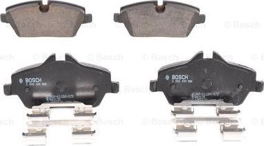 BOSCH 0 986 494 588 - Set placute frana,frana disc aaoparts.ro