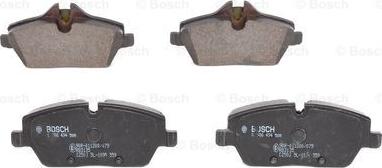 BOSCH 0 986 494 588 - Set placute frana,frana disc aaoparts.ro