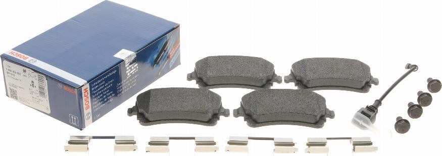 BOSCH 0 986 494 583 - Set placute frana,frana disc aaoparts.ro