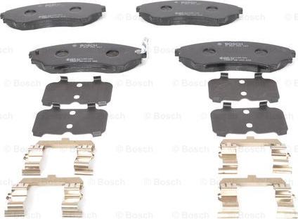 BOSCH 0 986 494 587 - Set placute frana,frana disc aaoparts.ro