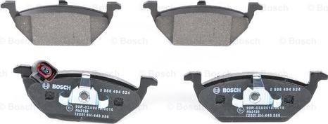 BOSCH 0 986 494 524 - Set placute frana,frana disc aaoparts.ro