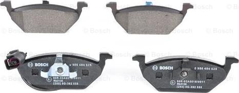 BOSCH 0 986 494 525 - Set placute frana,frana disc aaoparts.ro
