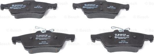 BOSCH 0 986 494 528 - Set placute frana,frana disc aaoparts.ro