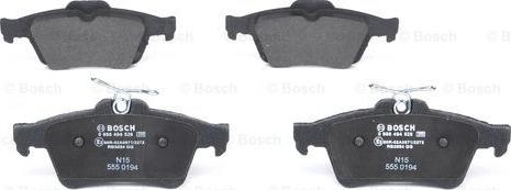 BOSCH 0 986 494 528 - Set placute frana,frana disc aaoparts.ro