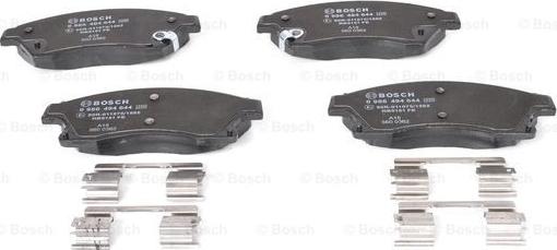 BOSCH 0 986 494 644 - Set placute frana,frana disc aaoparts.ro