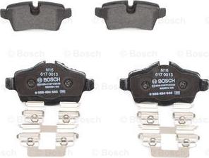 BOSCH 0 986 494 645 - Set placute frana,frana disc aaoparts.ro