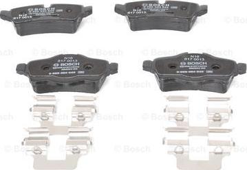 BOSCH 0 986 494 645 - Set placute frana,frana disc aaoparts.ro