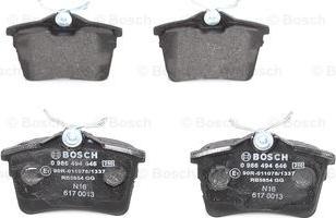 BOSCH 0 986 494 646 - Set placute frana,frana disc aaoparts.ro