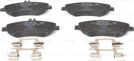 BOSCH 0 986 494 648 - Set placute frana,frana disc aaoparts.ro