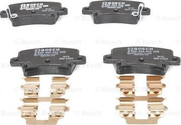 BOSCH 0 986 494 642 - Set placute frana,frana disc aaoparts.ro