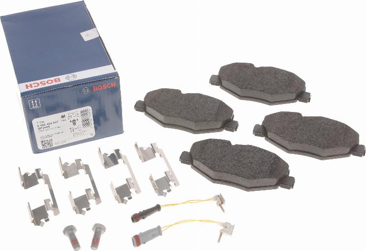 BOSCH 0 986 494 647 - Set placute frana,frana disc aaoparts.ro