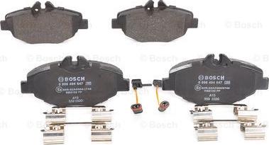 BOSCH 0 986 494 647 - Set placute frana,frana disc aaoparts.ro