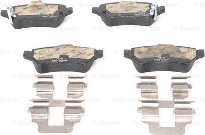 BOSCH 0 986 494 654 - Set placute frana,frana disc aaoparts.ro