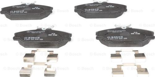 BOSCH 0 986 494 656 - Set placute frana,frana disc aaoparts.ro