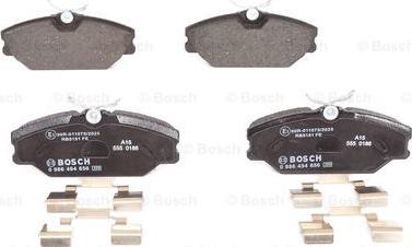 BOSCH 0 986 494 656 - Set placute frana,frana disc aaoparts.ro