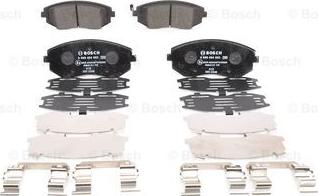 BOSCH 0 986 494 653 - Set placute frana,frana disc aaoparts.ro