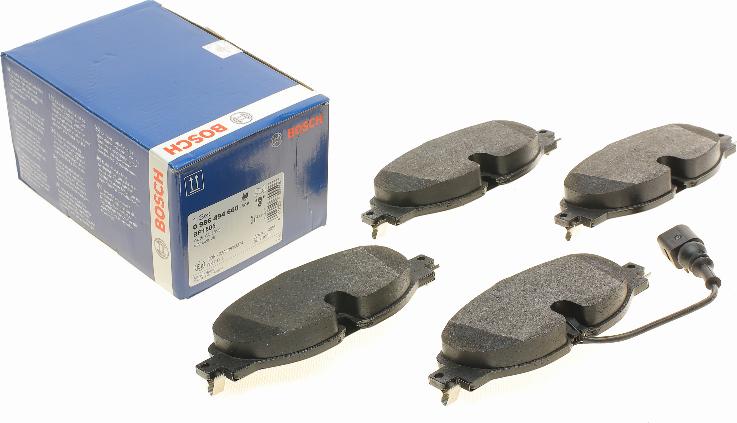 BOSCH 0 986 494 660 - Set placute frana,frana disc aaoparts.ro