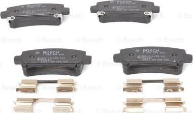 BOSCH 0 986 494 668 - Set placute frana,frana disc aaoparts.ro